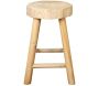 Tabouret en bois de paulownia Harald - THE HOME DECO FACTORY