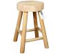Tabouret en bois de paulownia Harald - 29,90