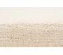 Banc blanc tissu bouclettes - AUB-6919