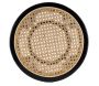 Tabouret en bouleau et cannage rotin - 5