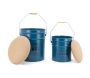 Tabouret/coffre en métal Cargo - 5