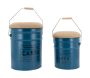 Tabouret/coffre en métal Cargo - AUBRY GASPARD