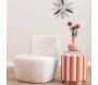 Tabouret en métal Candy Swirl - LEITMOTIV