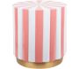 Tabouret en métal Candy Swirl