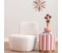 Tabouret en métal Candy Swirl - LEITMOTIV