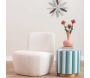 Tabouret en métal Candy Swirl - LEITMOTIV