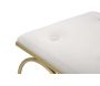 Tabouret en métal doré Heart 50 x 37.5 x 51.5 cm - 8