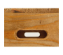 Tabouret carré pin recyclé – REWOOD - 99,90