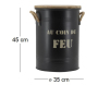 Tabouret et seau à pellets - AUB-5104
