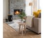 Tabouret et seau à pellets avec pelle Au coin du feu - AUBRY GASPARD
