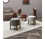 Tabouret en velours côtelé Scott - 33,90