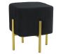 Tabouret carré pied doré Gatsby