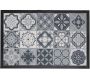 Tapis en PVC imprimé carreaux de ciment 40 x 60 cm