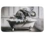 Tapis de bain en polyester Animal 45 x 75 cm