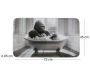 Tapis de bain en polyester Animal 45 x 75 cm - 5