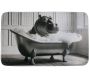 Tapis de bain en polyester Animal 45 x 75 cm