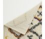Tapis berbère en laine et coton tuftés multicolores - AUB-5224