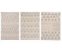 Tapis en coton (Lot de 3)
