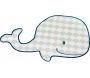 Tapis en coton forme de baleine 120 cm