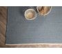 Tapis en coton et laine bleu Jaipur - Venture Home
