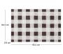 Tapis dessous de paillasson à motifs - 9