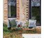 Tapis extérieur en PET Soan neige - VIVARAISE