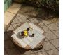 Tapis extérieur en polypropylène Allan naturel - VIVARAISE