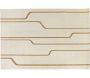 Tapis extérieur en polypropylène Damon naturel