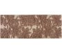 Tapis extérieur en polypropylène recyclé Ariane rouille