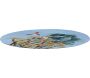 Tapis extérieur rond en polyester Lola 160 cm - SDE-0772