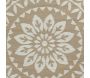 Tapis d'extérieur rond en polypropylène D150 cm - AUB-5259