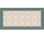 Tapis intérieur carreaux de ciment effet rosaces