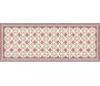 Tapis intérieur carreaux de ciment losanges 70 x 180 cm