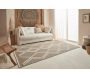 Tapis intérieur extérieur aspect jute bleu Tijuana 9048 - 