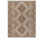 Tapis intérieur extérieur aspect jute marron Tijuana 9054