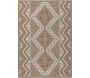 Tapis intérieur extérieur aspect jute terracotta Tijuana 9054