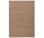 Tapis intérieur extérieur en polypropylène Fira 985 Beige