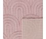 Tapis intérieur extérieur en polypropylène Fira 985 Rose - NAZ-0986