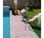 Tapis intérieur extérieur en polypropylène Fira 985 Rose - 6
