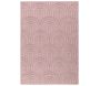 Tapis intérieur extérieur en polypropylène Fira 985 Rose