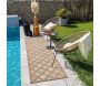 Tapis intérieur extérieur en polypropylène Fira 991 beige - 6