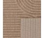 Tapis intérieur extérieur en polypropylène Fira 986 beige - NAZ-0992