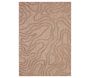 Tapis intérieur extérieur en polypropylène Fira 988 beige