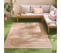 Tapis intérieur extérieur en polypropylène Fira 987 beige - 5