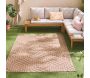 Tapis intérieur extérieur en polypropylène Fira 989 beige - 