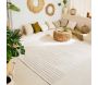 Tapis intérieur extérieur en polypropylène Fira 987 blanc - 