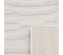 Tapis intérieur extérieur en polypropylène Fira 990 blanc - NAZ-1130