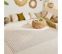 Tapis intérieur extérieur en polypropylène Fira 986 blanc - 5