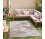 Tapis intérieur extérieur en polypropylène Fira 986 gris - 