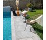 Tapis intérieur extérieur en polypropylène Fira 986 gris - 6
